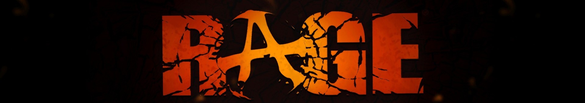 Rage Logo in Fiery Detail