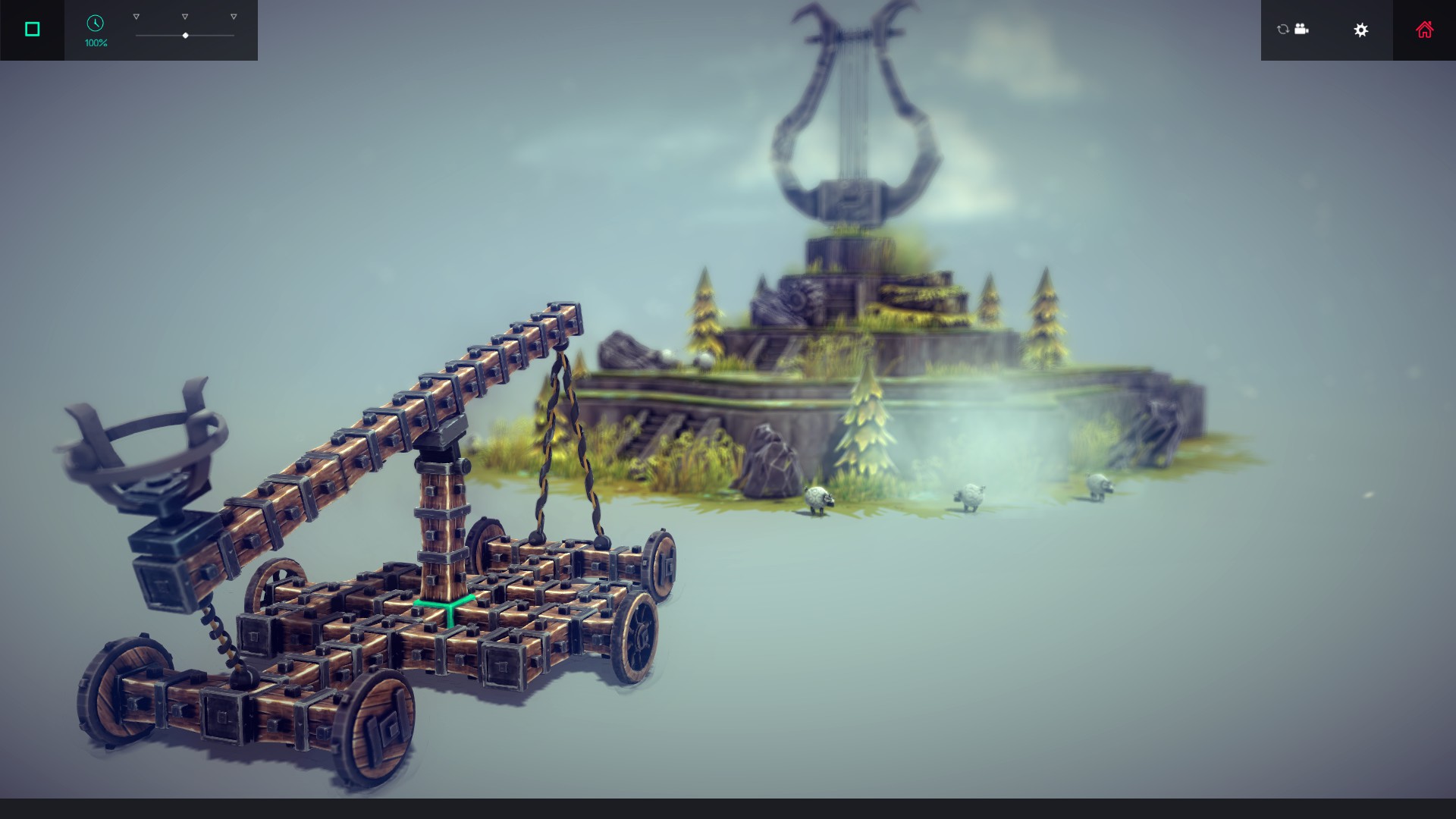 A war machine in Besiege