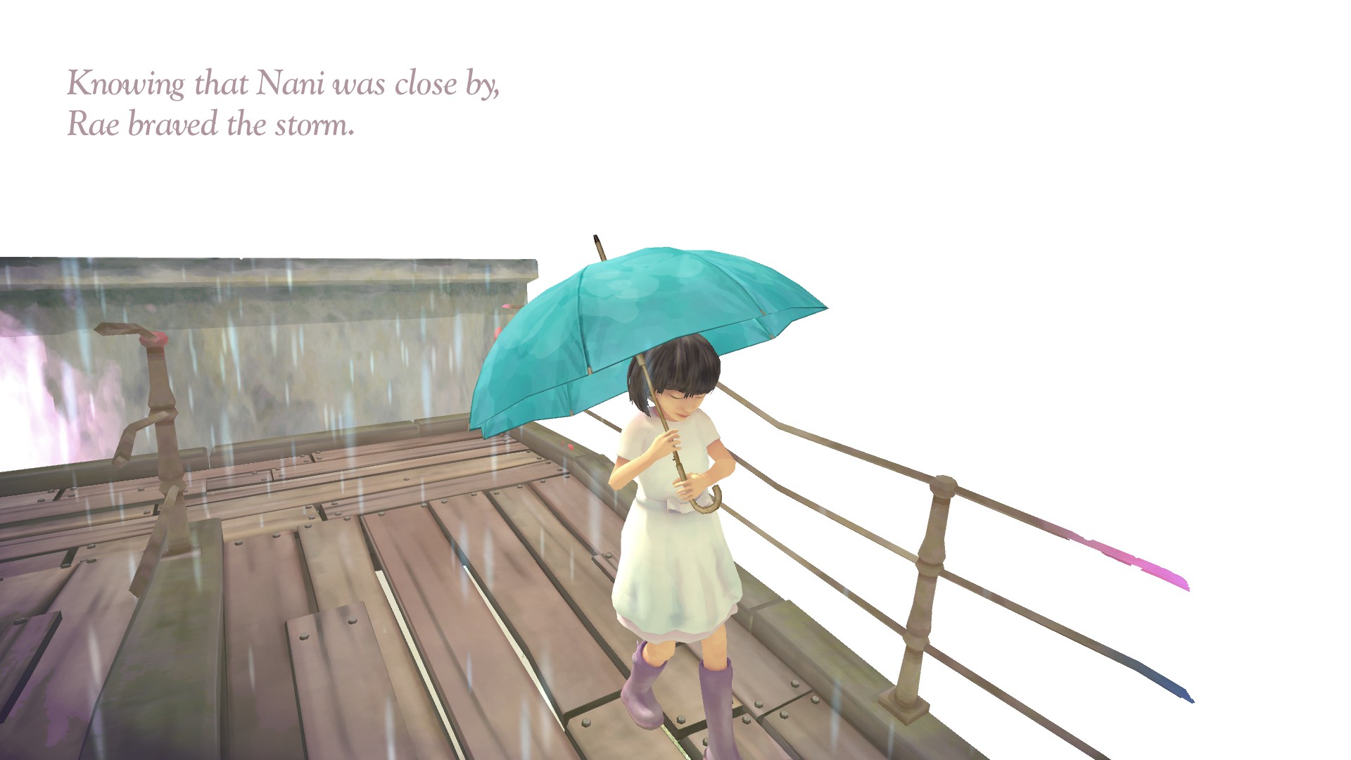 Screenshot featuring a storm scene