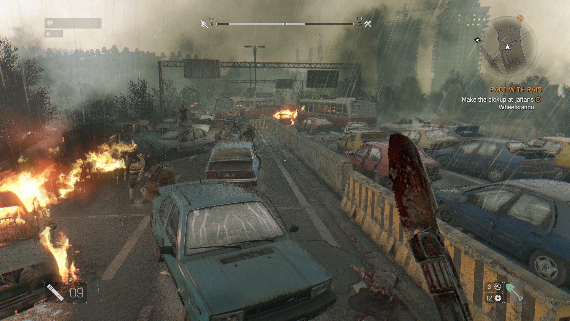 Rain: Rainy weather in Dying Light