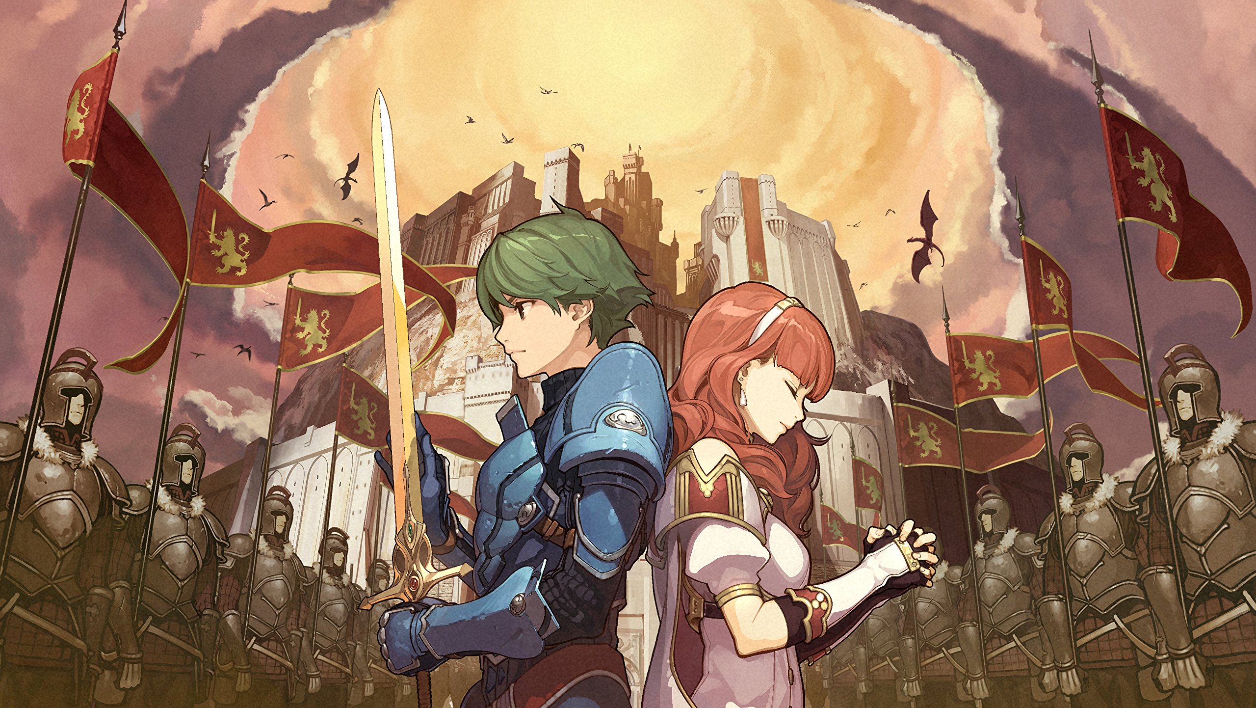 Artistic landscapes in Fire Emblem