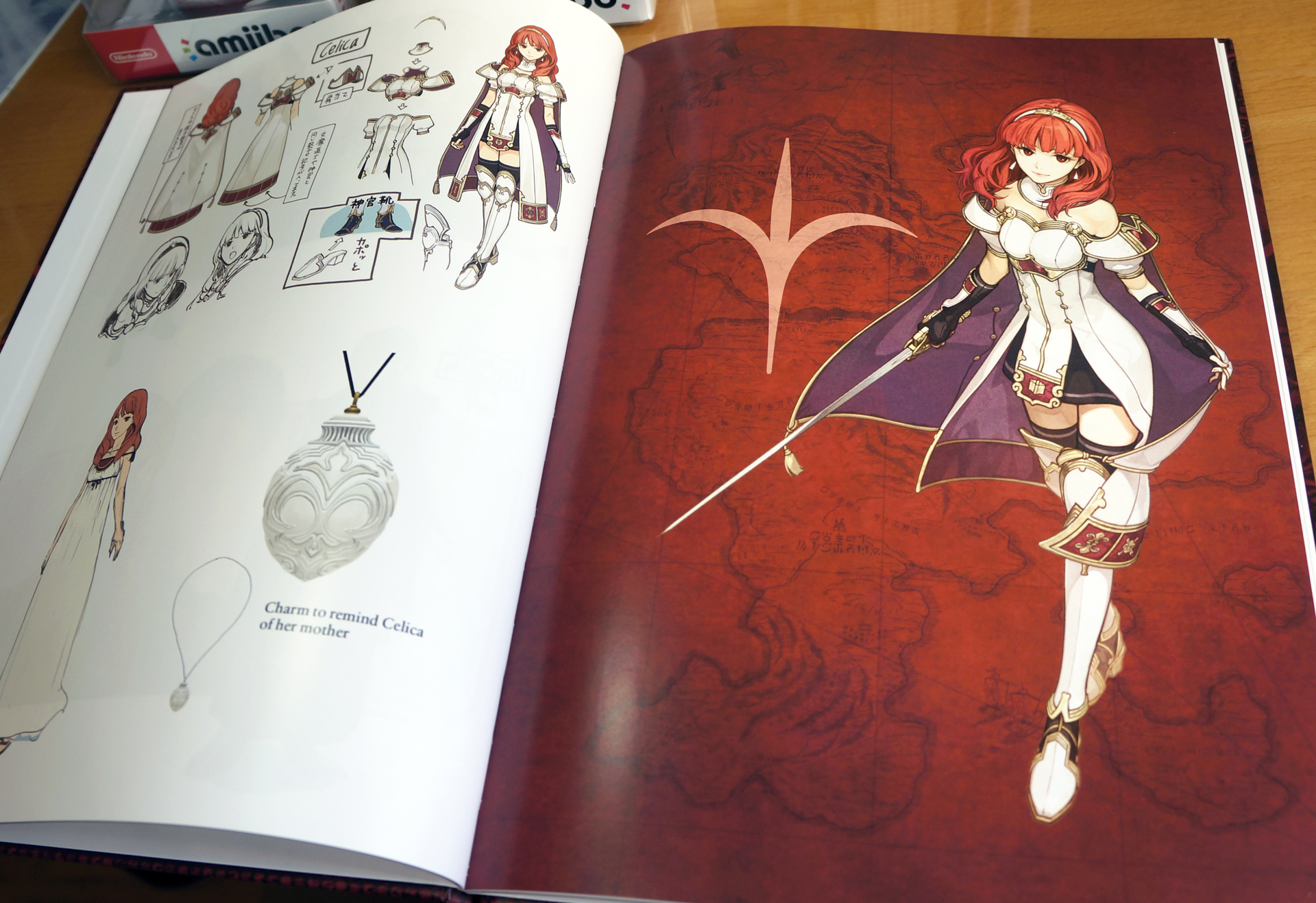 Collectible art in Fire Emblem