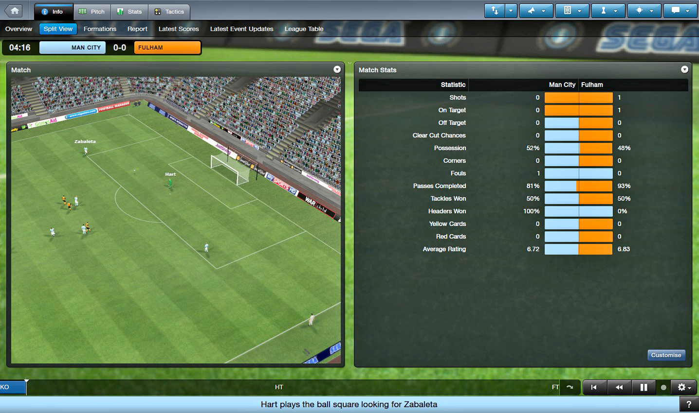 Analyzing Stats in Football Manager 2013