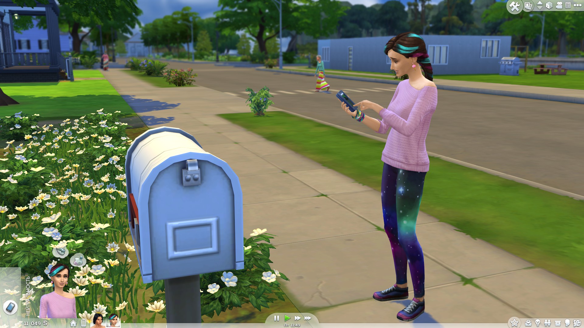 Galaxy leggings in Sims 4: Fashion in the Sims world