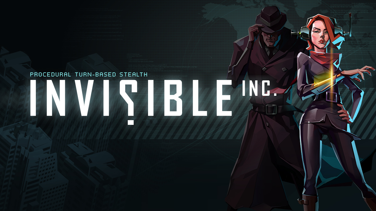 Title screen of Invisible, Inc