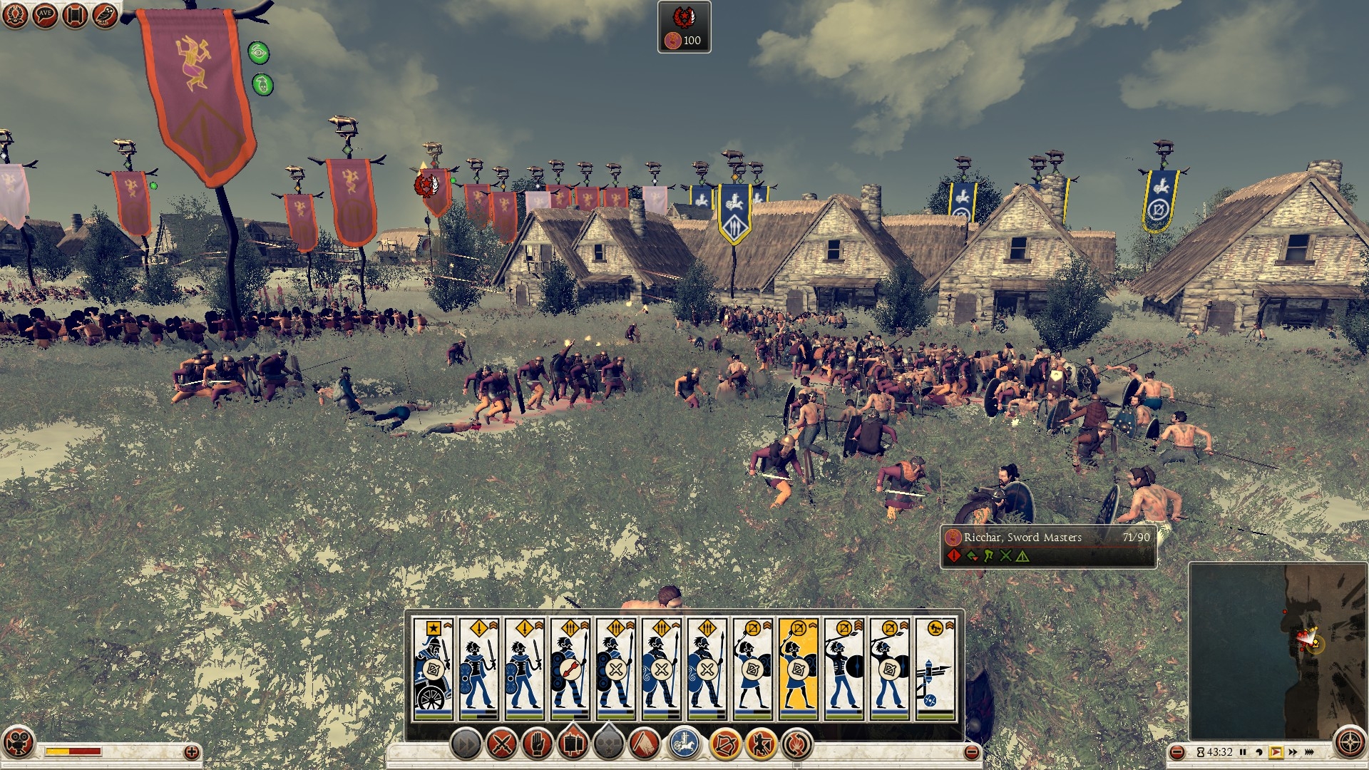 Fierce battles in the Northern lands