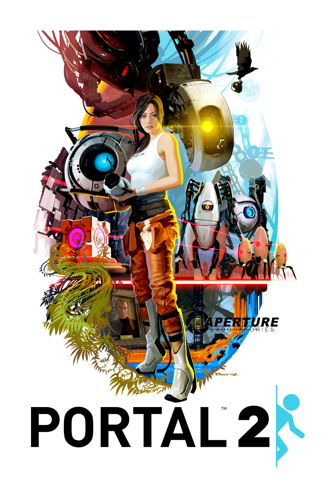 Portal 2 Review Poster