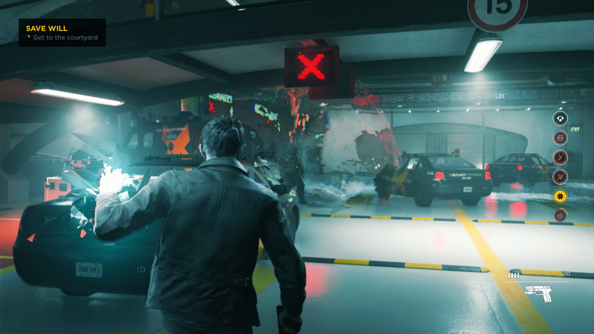 A time-bending blast in Quantum Break