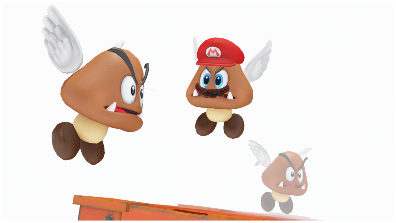 Confronting a Goomba adversary