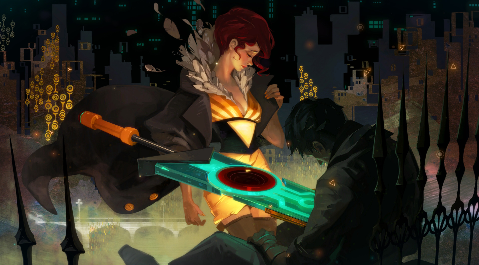 Transistor: A futuristic world filled with mystery.