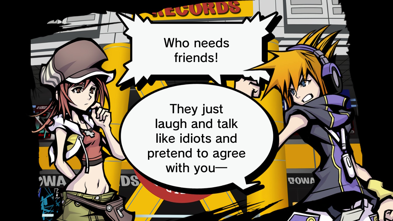 Friendships in The World Ends with You