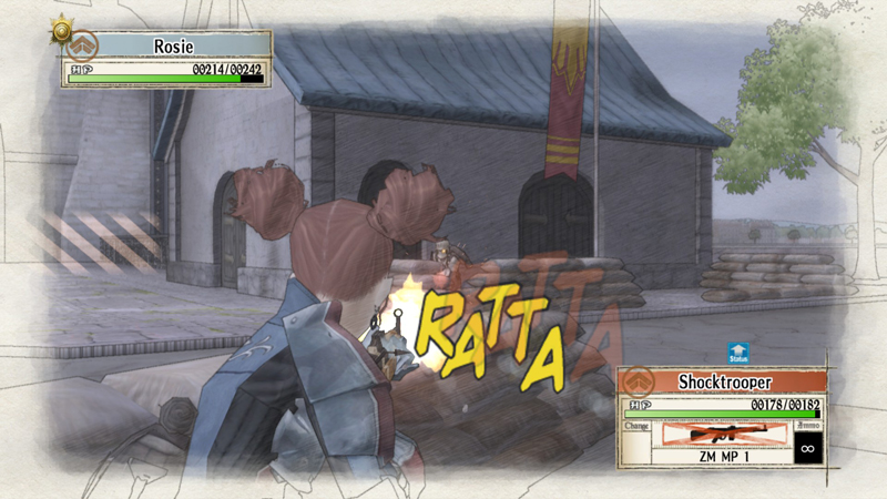 Valkyria Chronicles Shooting