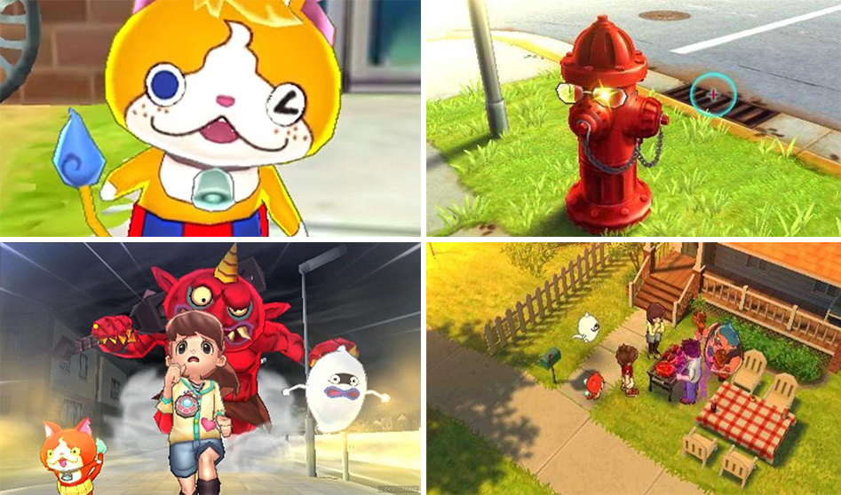 In-game Yo-Kai Watch 3 action